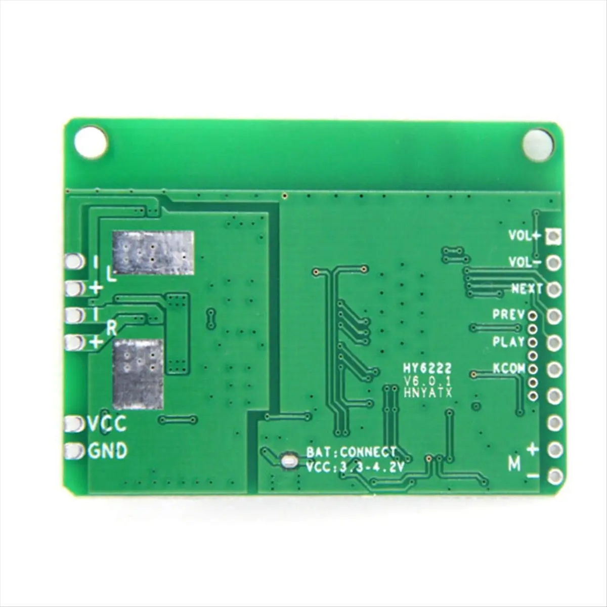 

(A23G) Модуль стереоаудио QCC5125 LDAC с изменением настроек через приложение, изменением пароля, эквалайзером, BT5.1, APTXLL, APTXHD, усилителем мощности 5/6/8 Вт, без функции вызова