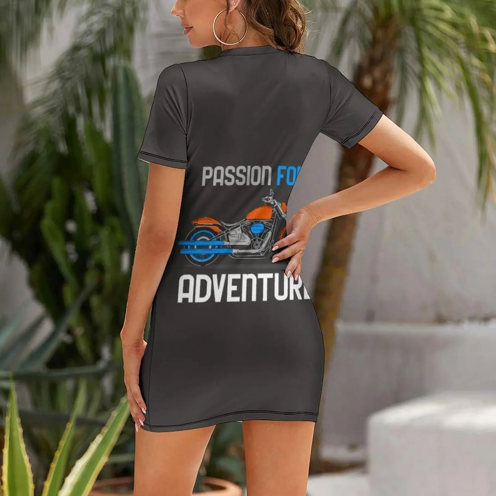 Passion For Adventure Gift Perfect Short-Sleeved Dress women's fashion dresses Woman dresses elegant party dress for women 2026