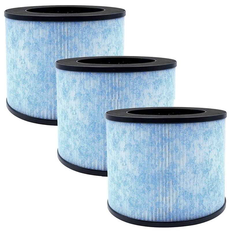 3Pcs F100 H13 Premium True HEPA Replacement Filter Compatible for Instant AP100 Air Purifier, H13 Grade HEPA Filter F100