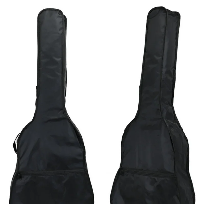 Borsa per chitarra in tessuto Oxford Tracolle doppie morbide per chitarra acustica imbottita Zaino impermeabile Borse per strumenti Custodia per