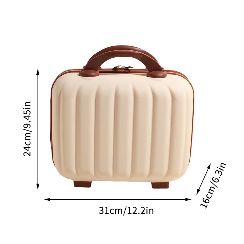 Bolsa de caja de cosméticos portátil de gran capacidad, bolsa de almacenamiento de cosméticos suave impermeable, bolsa de lavado a prueba de humedad, Maleta para viaje en casa