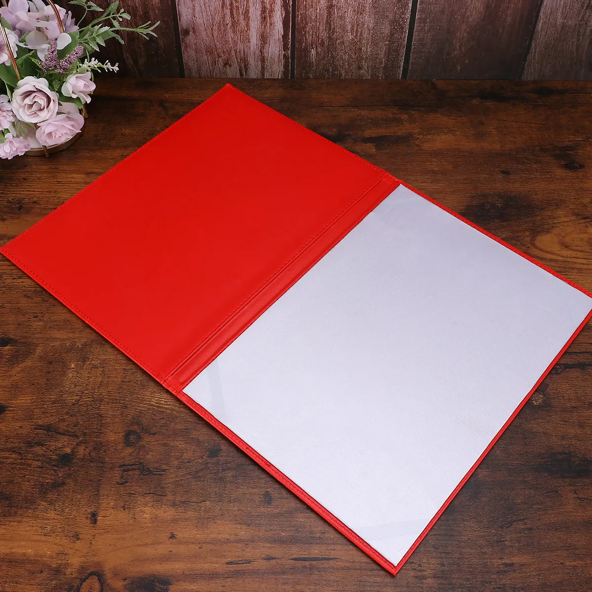 

A4 Leatherette Certificate Holder Padded Diploma Cover for Awards Certificates Business Achievements Home Office School Display