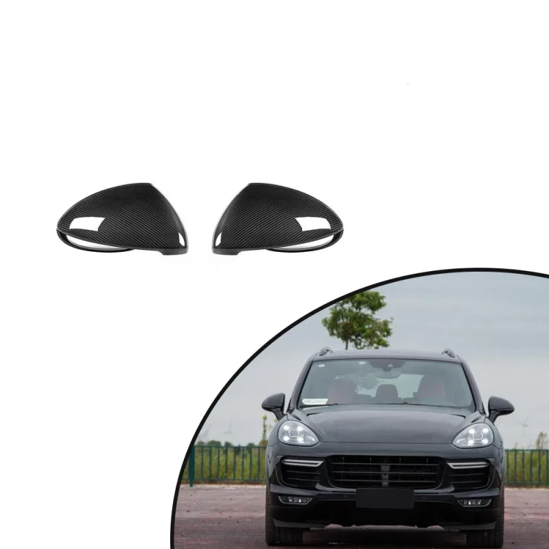 

For 2015-2016 Porsche Cayenne 958.2 Without Lane Assistant Perfect Fitment Replacement Carbon Fiber Mirror Cover