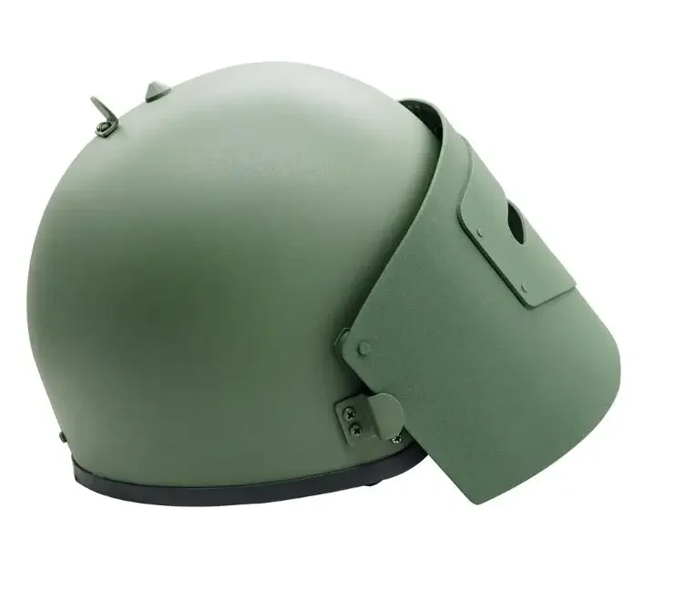 Casco russo MASKA-1SCH Maschera spessa ABS in ferro verde Copia da 2 mm