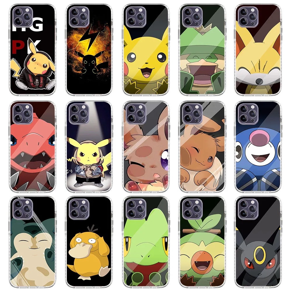 

JS-95 Pokemon Family Soft чехол для Realme Narzo 50 50a C15 C17 C11 C12 C25 9 10 Prime Pro Plus