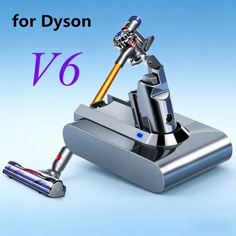 

Новая литий-ионная батарея V6 21.6V 9800mAh для пылесосов Dyson V6, DC58, DC59, DC61, DC62, SV09, SV07, SV03, SV04, SV06, SV05