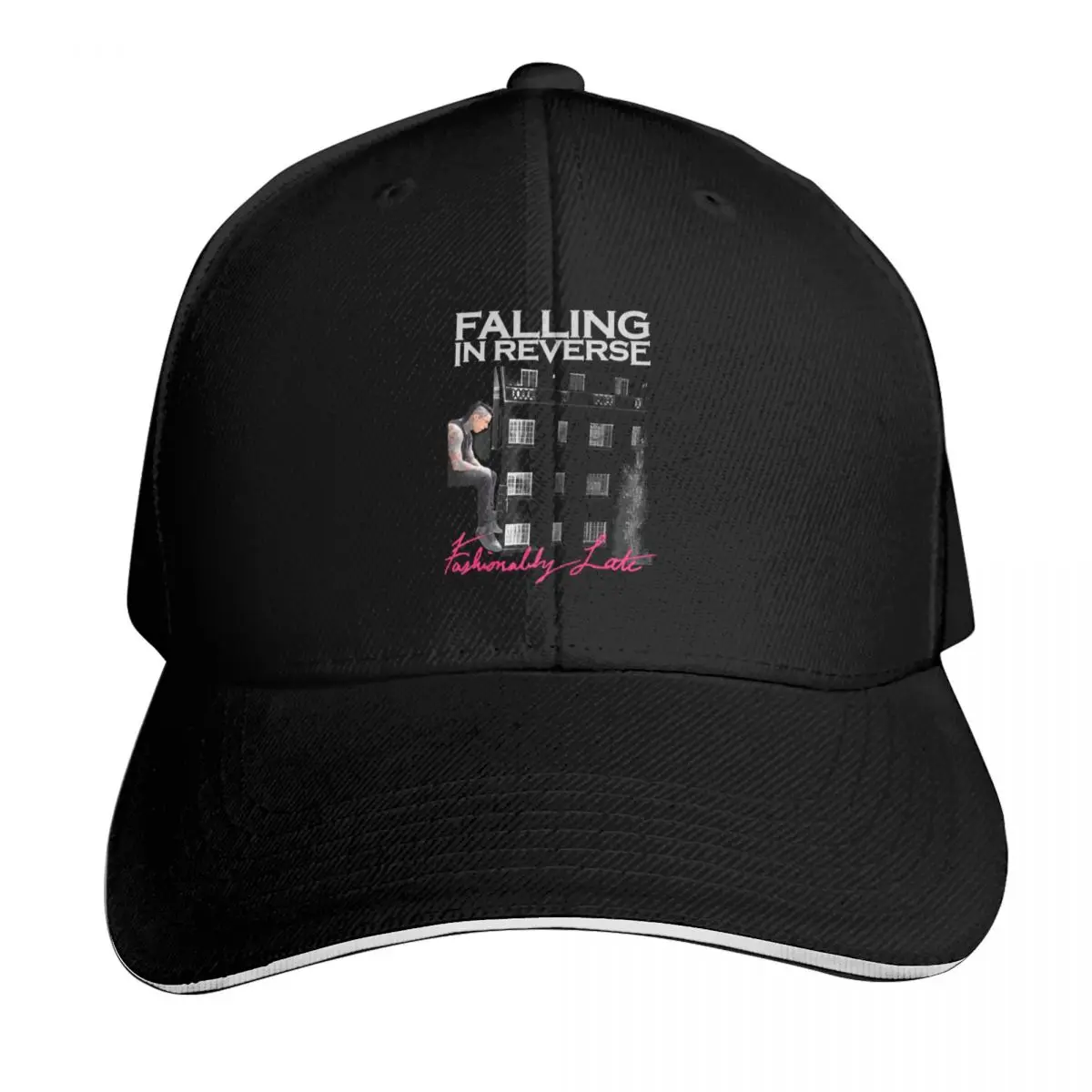 Falling in Reverse Baseball Cap Moisture Wicking Quick Dry Curved Brim Classic Fit Low Profile Unstructured