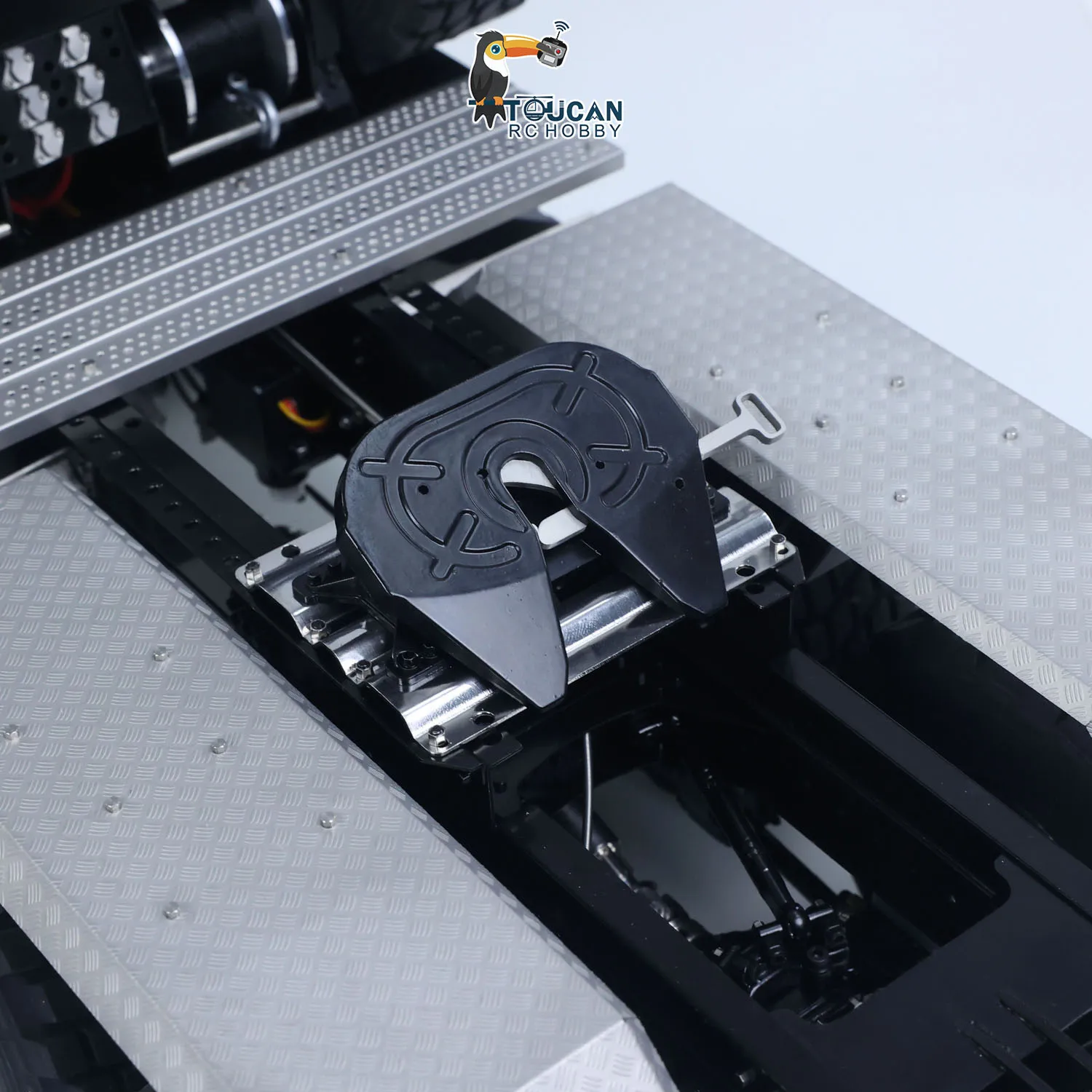 รถบรรทุกออฟโรด JDM 1/14 8*8 รุ่นโลหะ ของเล่นรถบังคับวิทยุ พร้อมเพลาท้ายแบบดิฟเฟอเรนเชียล เกียร์ 3 สปีด มีเสียง มีไฟ ทาสีสำเร็จรูป