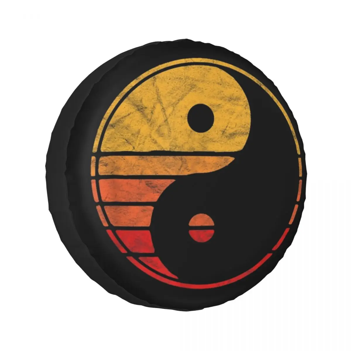 

Custom Yin Yang Graphic Chinese Yin Tai Chi Feng Shui Spare Tire Cover for Car Mitsubishi 4x4 Wheel Protector Covers