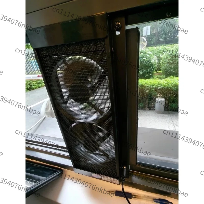 Window Type Silent Exhaust Ventilation Fan, High Efficiency Kitchen Fresh Air Exhaust Machine for Home Ventilation