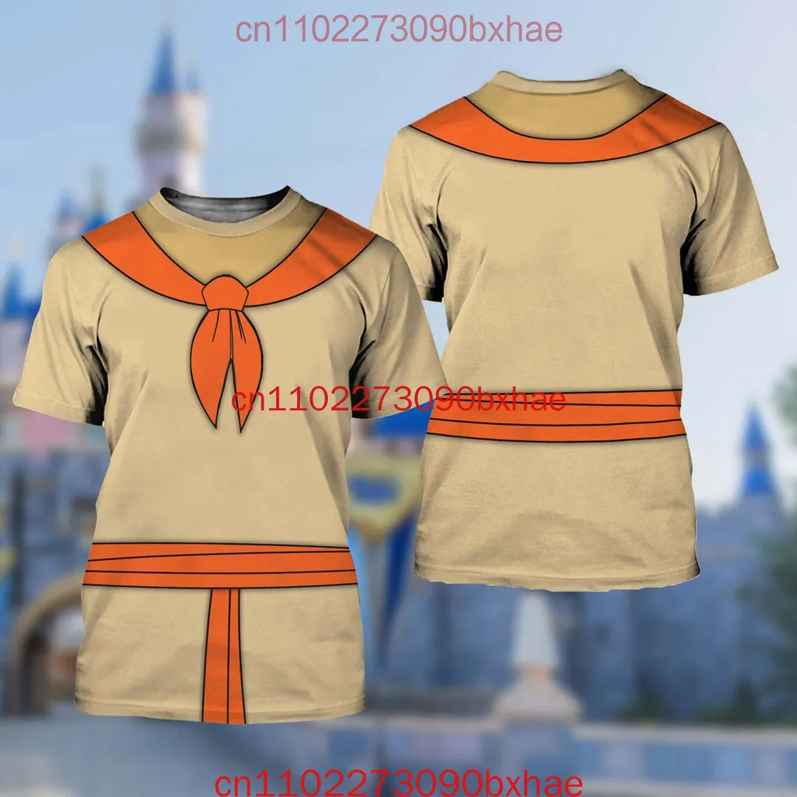 

Disney The Emperor's New Groove Costume T-Shirt 3D Print Malina Cosplay Costume Shirt Cartoon Halloween All Over Print Tee