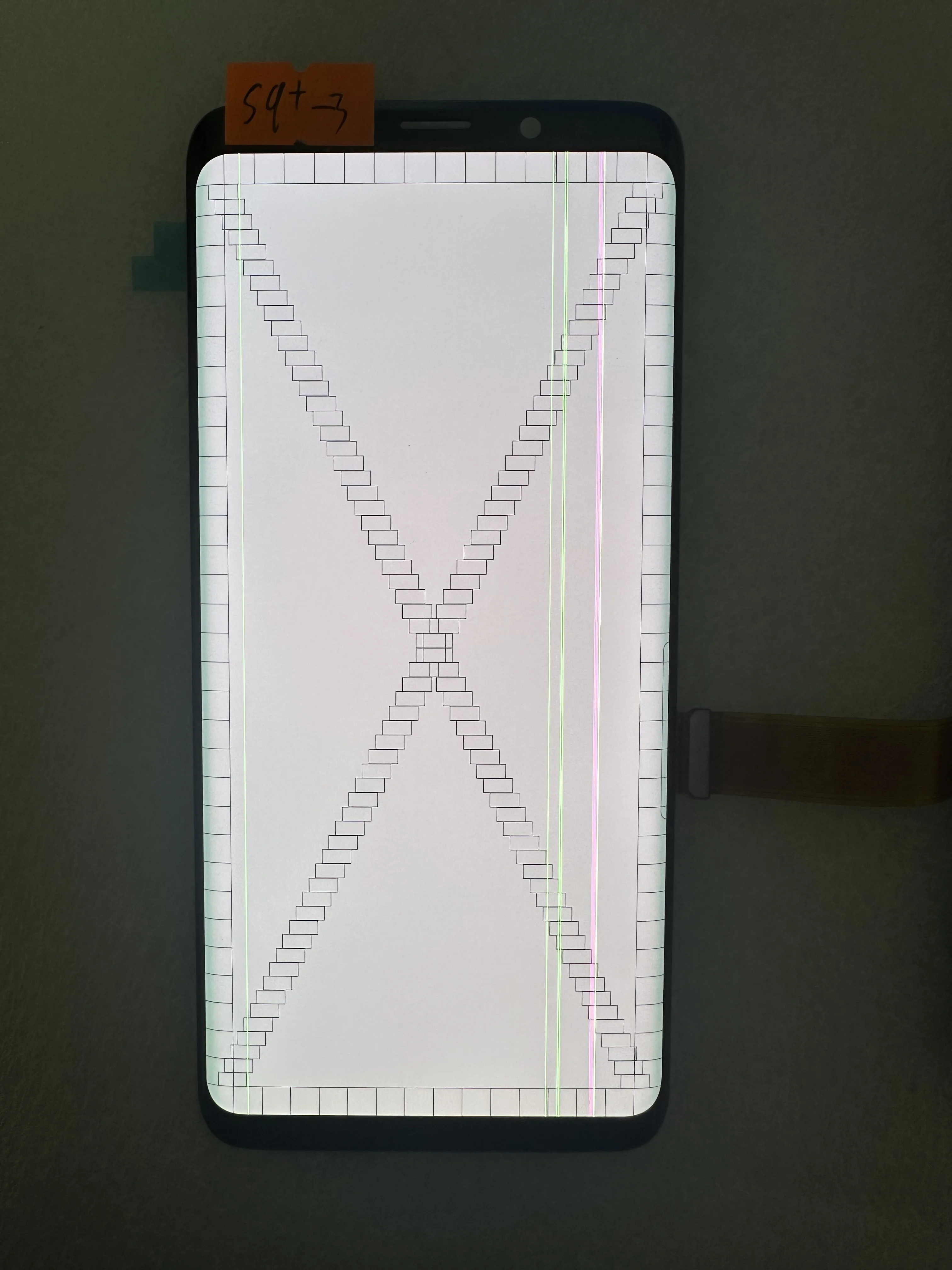 screen has defects suitable for Samsung S9 plus lcd G965 G9650 AMOLED touch screen replacement