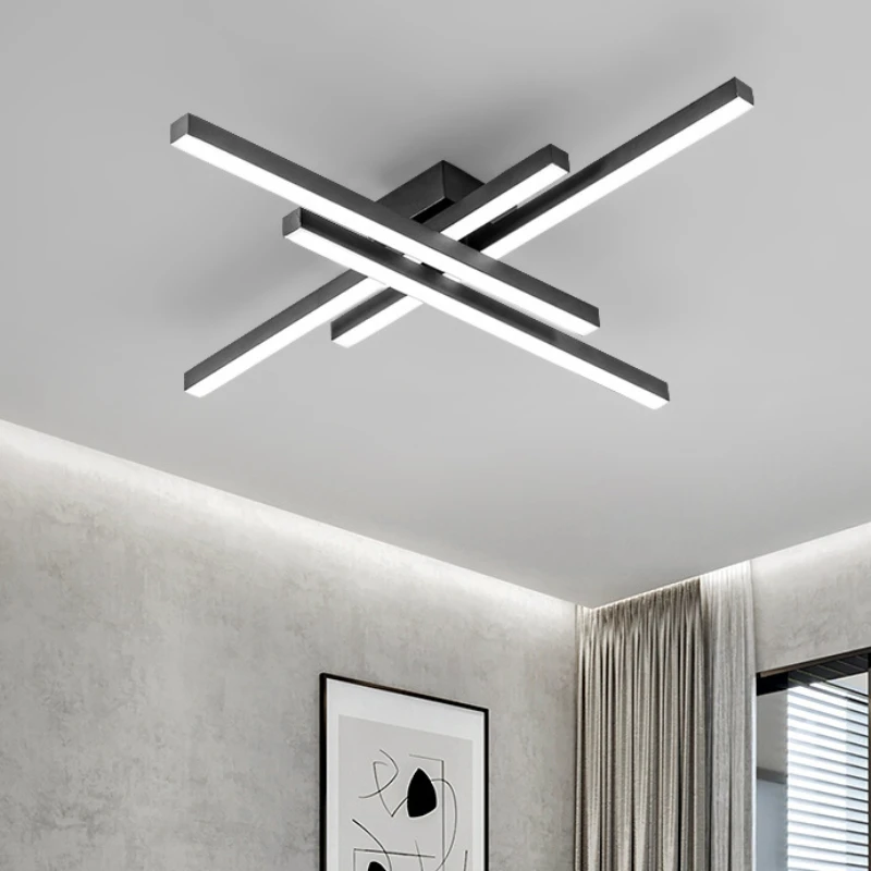 

Modern Minimalist Ceiling Light for Main Guest Room Bedroom Long Line Room Light LED-Ceiling-Light