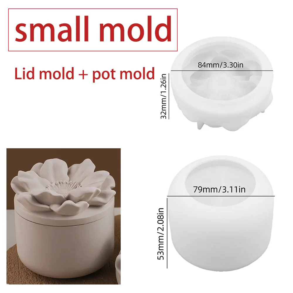 Sunflower Storage Box Silicone - Candle Making Jars With Lids ulasan dan harga