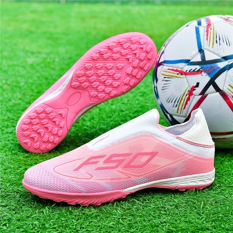 Neue Fußballschuhe für Herren, Sportschuhe, ultraleichte Outdoor-Fußballschuhe, Futsal, rutschfest, hochwertig, hoher Knöchelschutz, atmungsaktiv, für Wettkämpfe geeignet. – Detail 18
