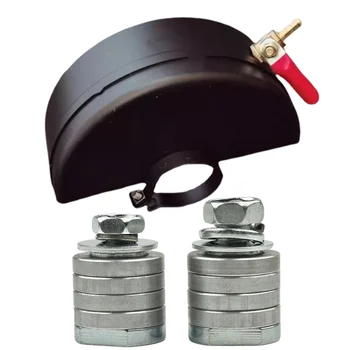 M10/M14 Winkel Grinder Rad Zu Nuten Maschine Adapter Conversion Kit Flansch Mutter Metall Kontermutter Nuten Maschine Für 100/125