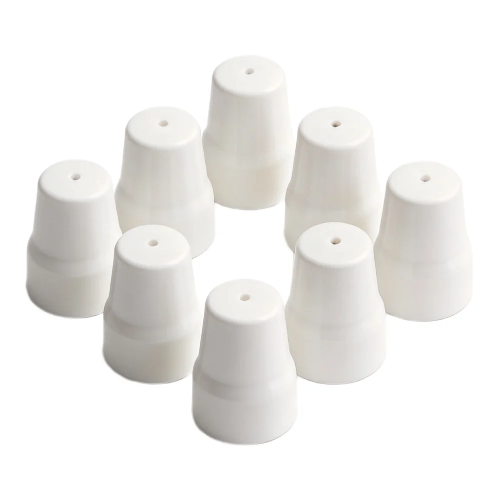 4/10pcs White Radiator Valve Cap 20mm To 25mm Shower Radiator Decorative Cover Easy Push-Fit Replacement Valve Covers