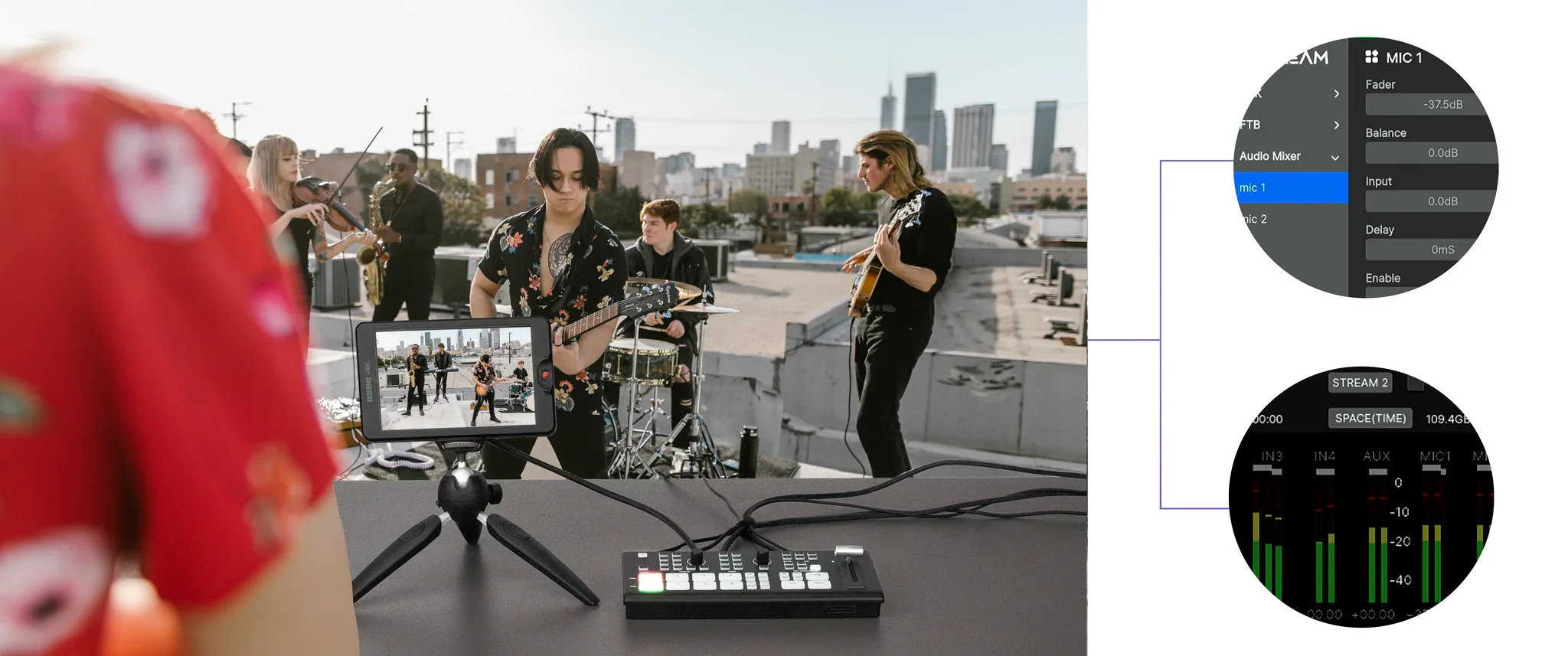 OSEE GoStream Deck 4K – HDMI Live-Streaming Mixer Produktbild-Vorschau 2
