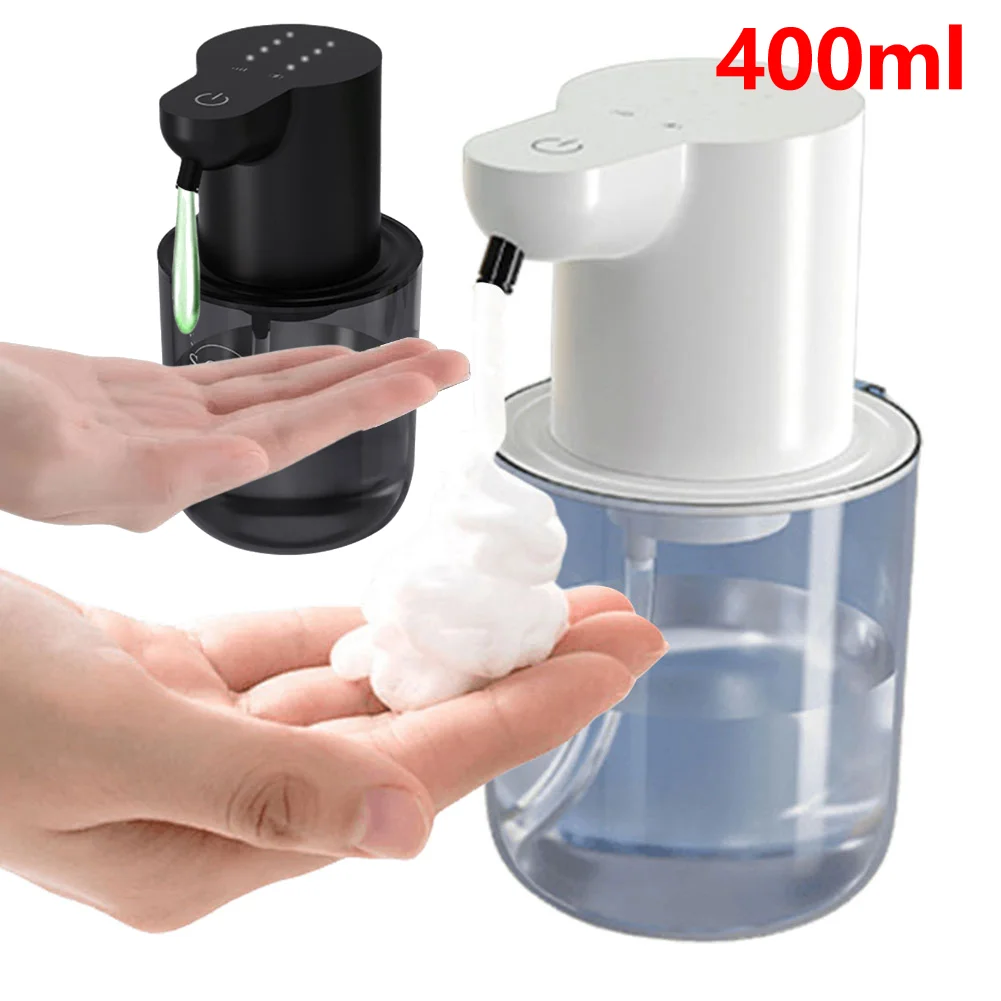 

New Automatic Electric Foaming Soap Dispenser Countertop Soap Dispenser Soap Foaming Gun for Shampoo Shower Gel Facial Cleanser