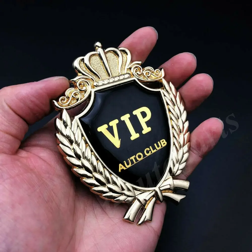 

Металлический VIP Auto Club Роскошный JP JDM Limited Спортивный автомобиль Передняя решетка эмблемы значки