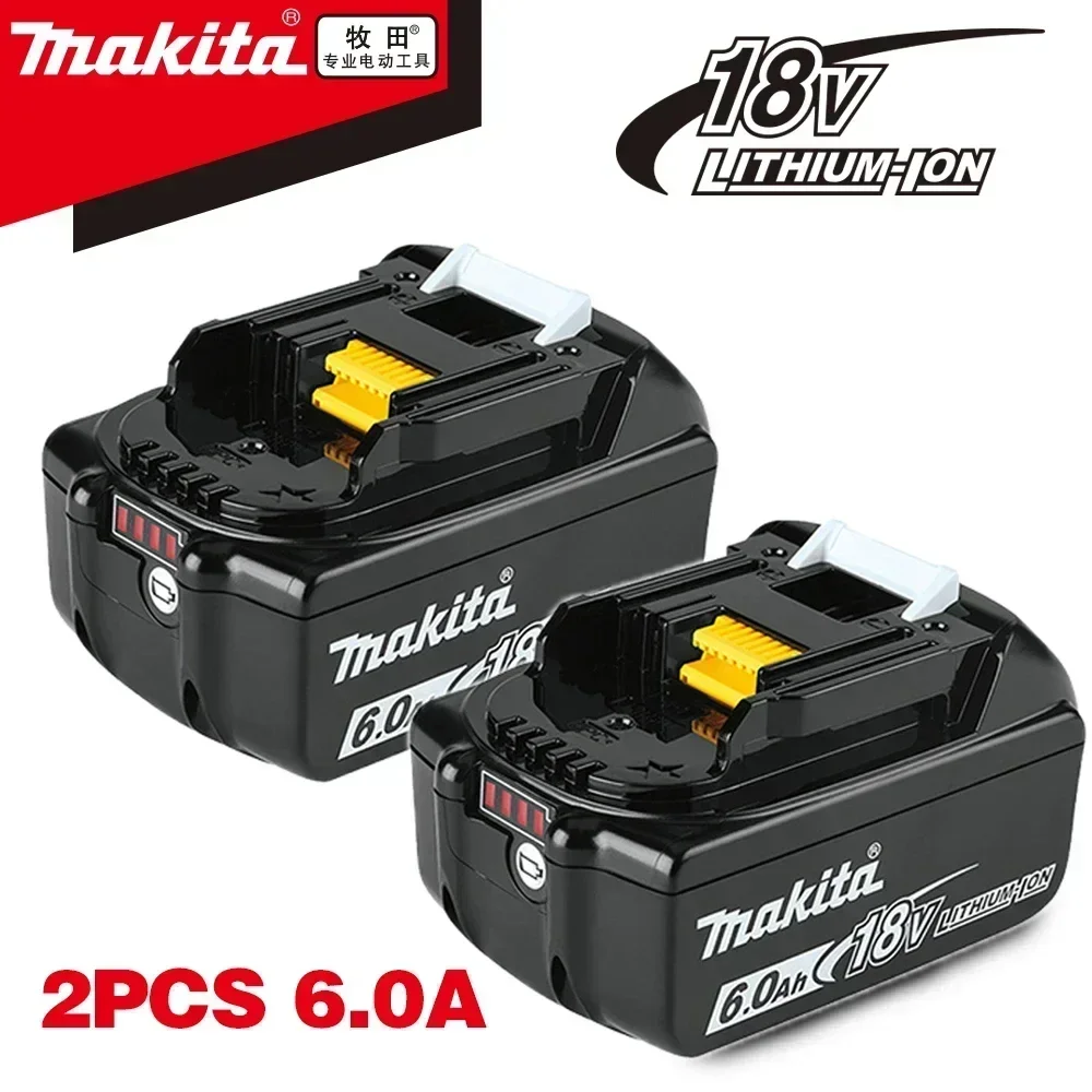 BL1860 Makita Original Rechargeable Battery 6Ah/5Ah/3Ah 18V drill Power tool BL1840 BL1830 BL1850 Replacement lithium Battery