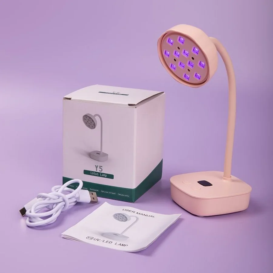 Nail Art Lamp Oplaadbaar Draagbaar Licht Mini Nail Art Lamp Kleine Led Gebakken Nagel Diamantlamp Uv-lamp Ingebouwde batterij Baklamp