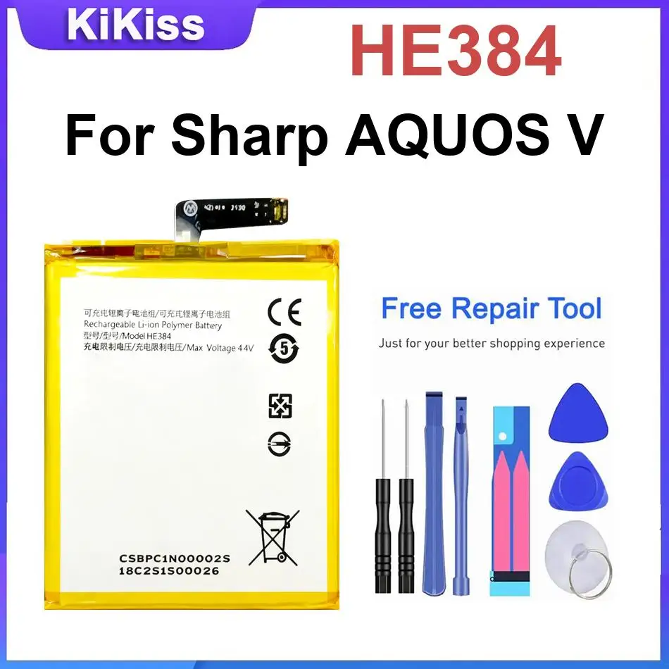 HE384 Batteries For Sharp AQUOS V Li-ion Polymer Mobile Phone Battery