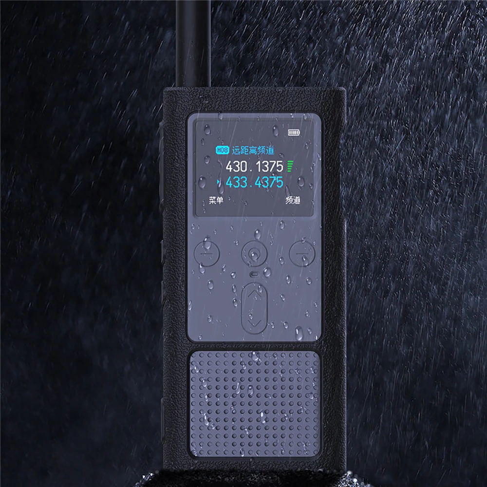 Schutzhülle mehrfarbige Outdoor-Silikon gehäuse Anti-Drop-Walkie-Talkie-Hülle für mi Walkie Talkie 2s