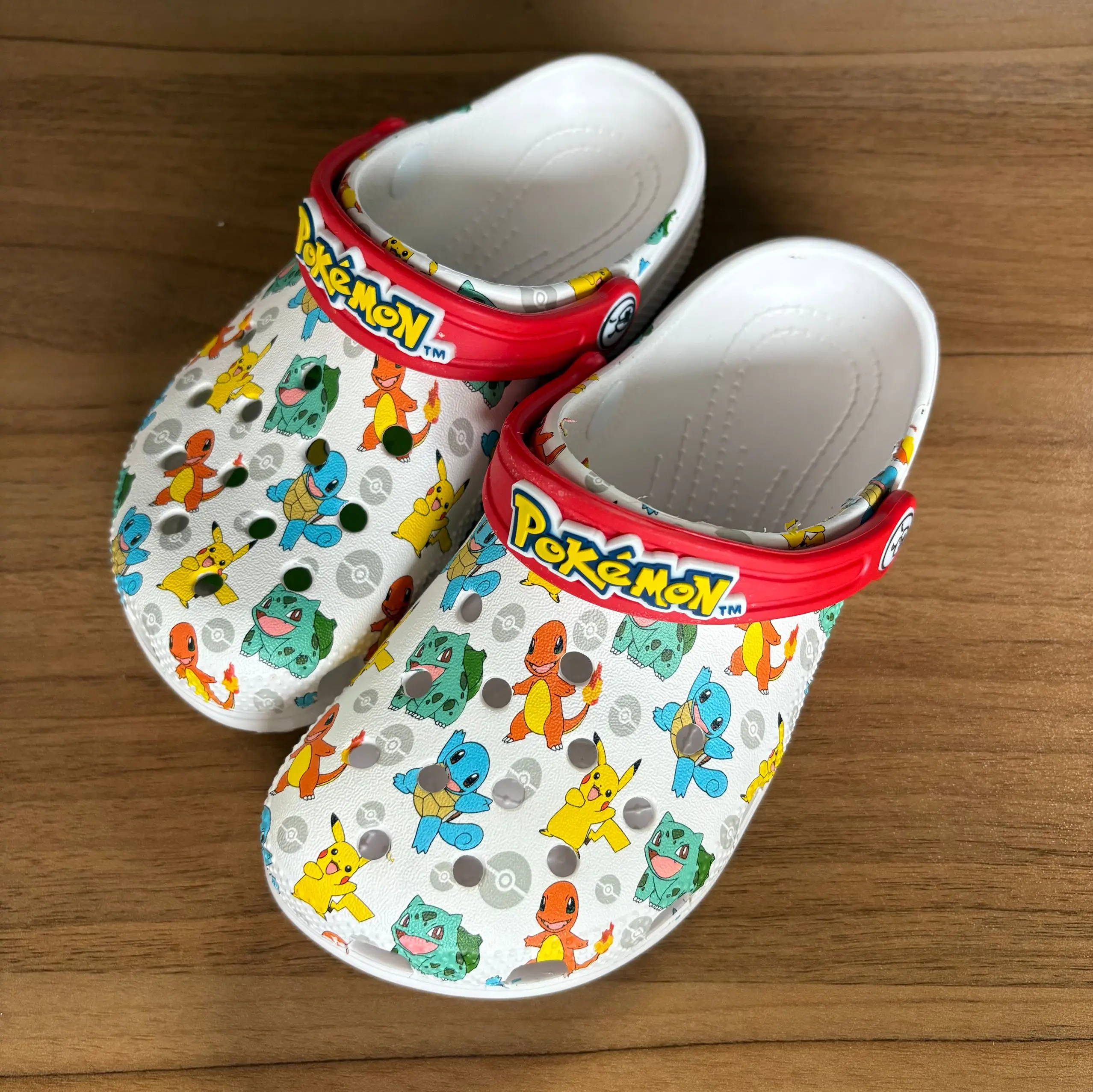 

Pokemon Kawaii Hole Sandals - Pikachu Squirtle Charmander Slippers for Kids Home Beach Summer Shoes Anime Themed Kids Gift