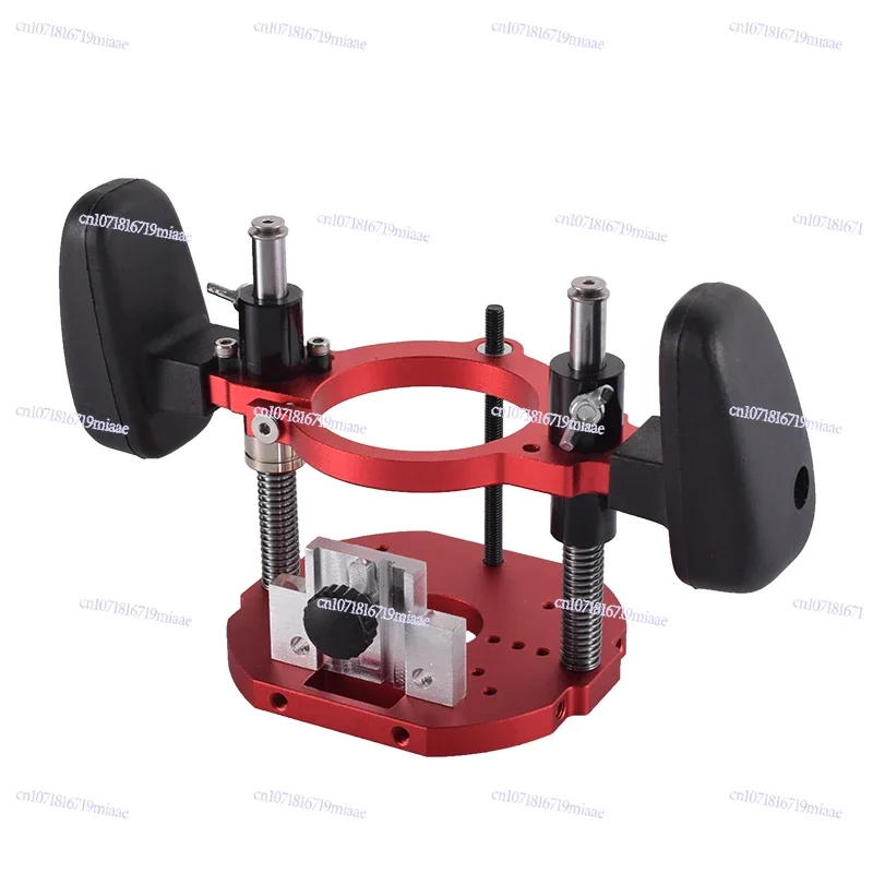 Woodworking Small Gong Machine Trimming Machine Flip-chip Lifting Table Down-pressing Base Slotting and Tenoning Flip-mounting