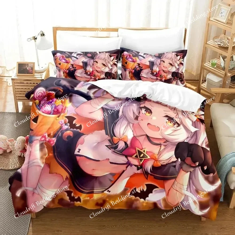 

3D Print Anime Murasaki Shion Bedding Set Duvet Cover Bed Set Quilt Cover Pillowcase Comforter king Queen Size Boys Adult