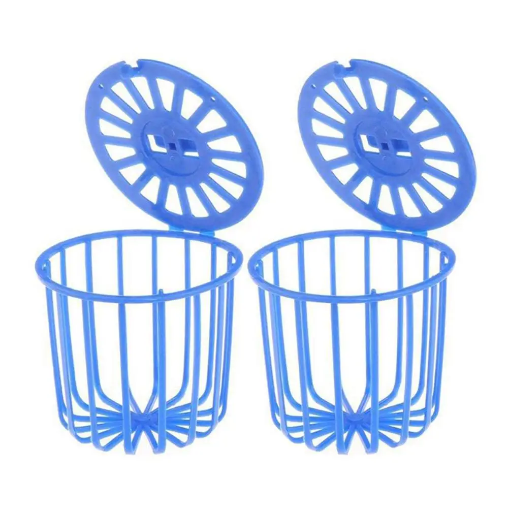 

4 Pcs Fruit Vegetable Basket Food Containers Parrot Feeder Hanging Durable Plastic Bird Cage Accessories Small Birds