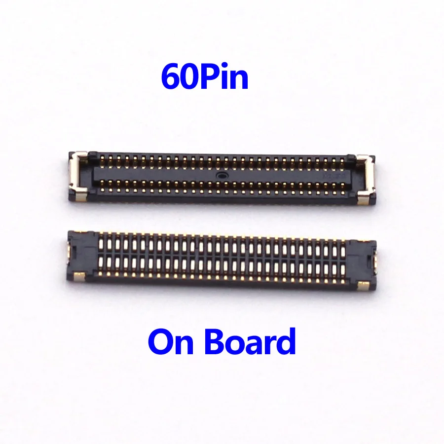 5-20Pcs For Xiaomi Mi 11 11T Pro 11TPro Redmi Note 10 11S 5G Main Flex Cable Plug FPC Connector Socket Contact 60Pin on Board