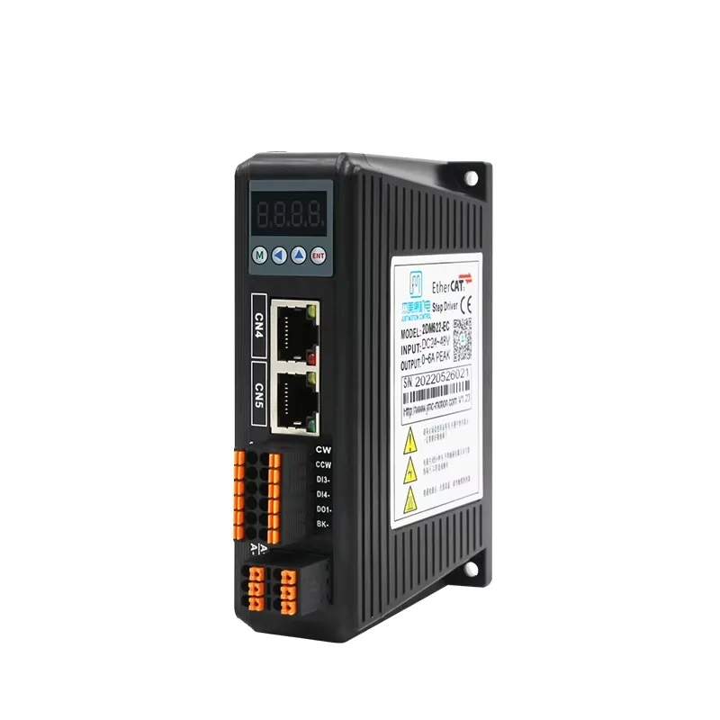Unidade de circuito aberto de ônibus 2DM522-EC 0-2.2A para máquina CNC EtherCAT Stepper Kit Driver de controle de circuito aberto