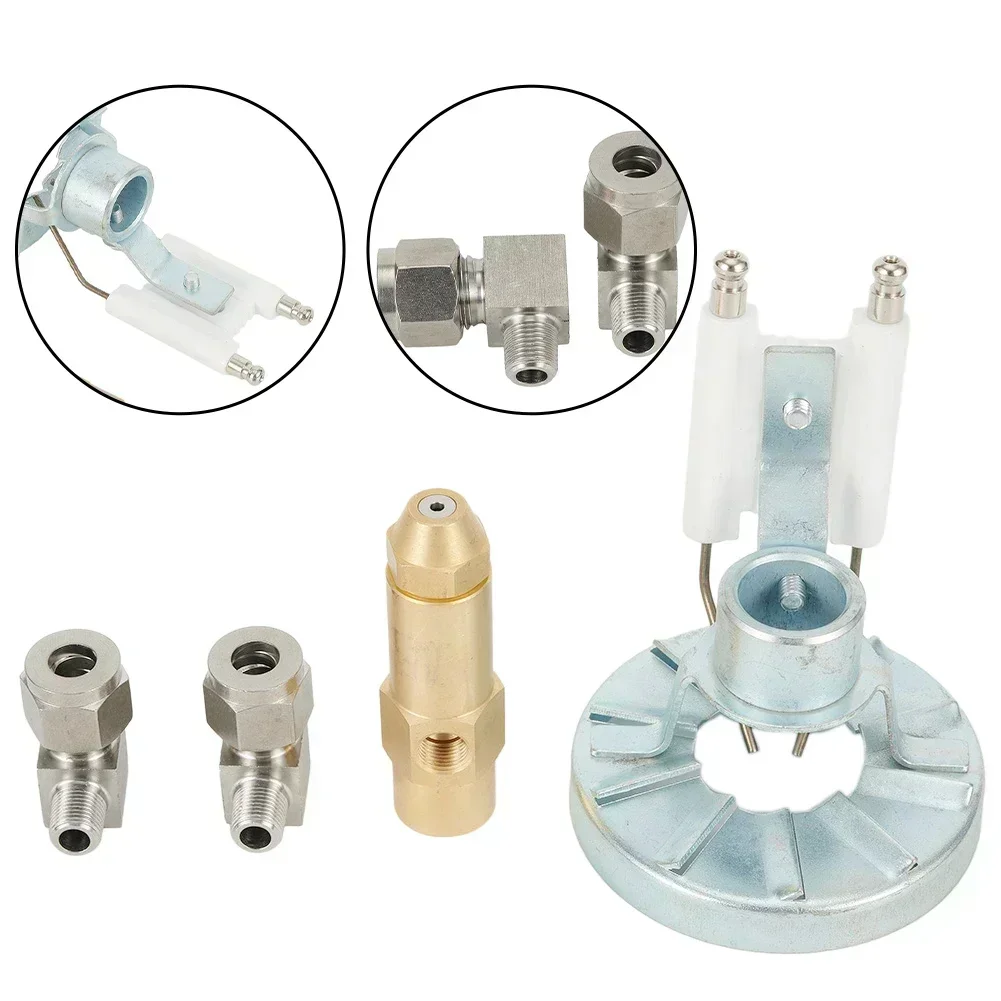 New Practical High Quality Nozzle Electrode Nozzle Rings Siphon Spray Nozzle Waste Oil 0.5-2.0MM Air Atomizing