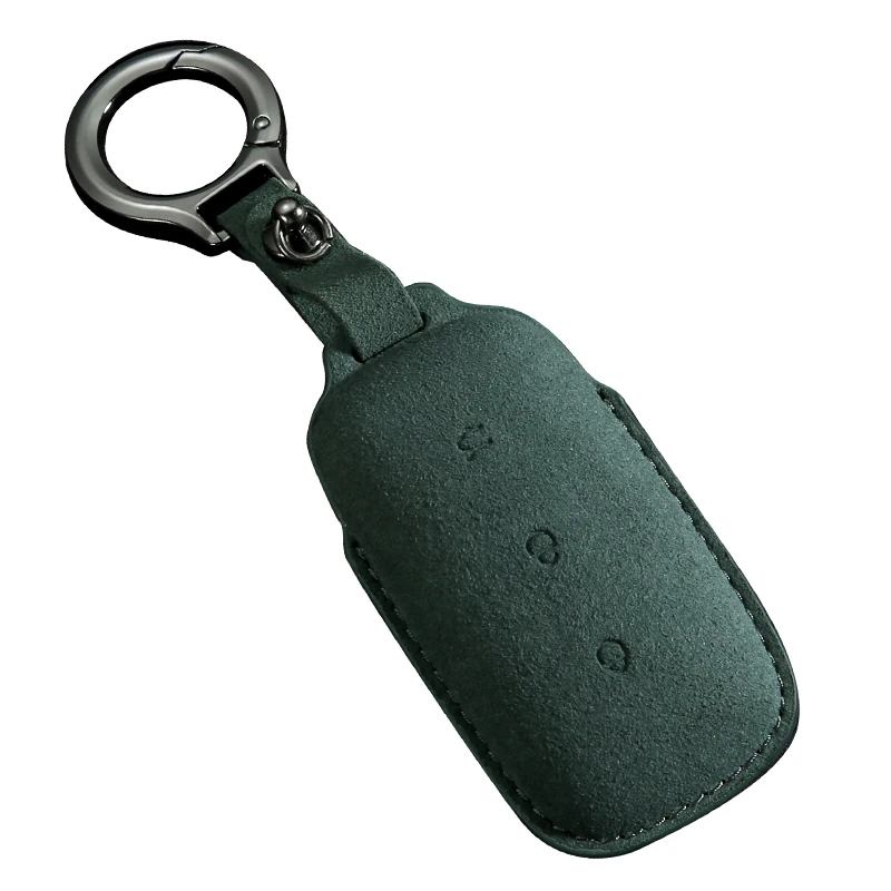 For Geely Galaxy L7 2023 L6 MAX 1.5T Plus AIR PRO Car Key Case Remote Cover Shell Suede Keychain Leather Protector Accessories