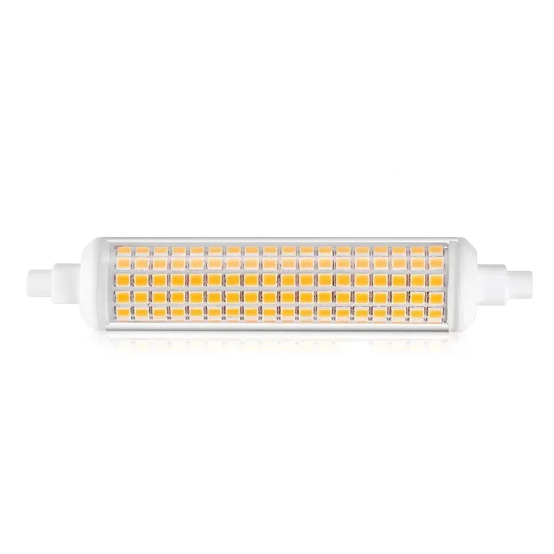 Pop 106LEDs No Flicker High-Brightness R7S 118MM 20W LED Double-ended Lamp Replacement Metal Halide Solar Tube 110V 220V 85-265V
