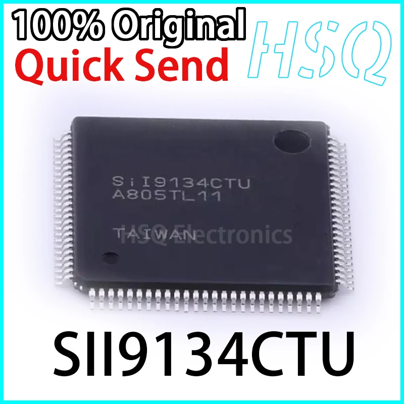 

1PCS New Original SII9134CTU SIL9134CTU QFP-100 HDMI Transmitter Ethernet Chip in Stock