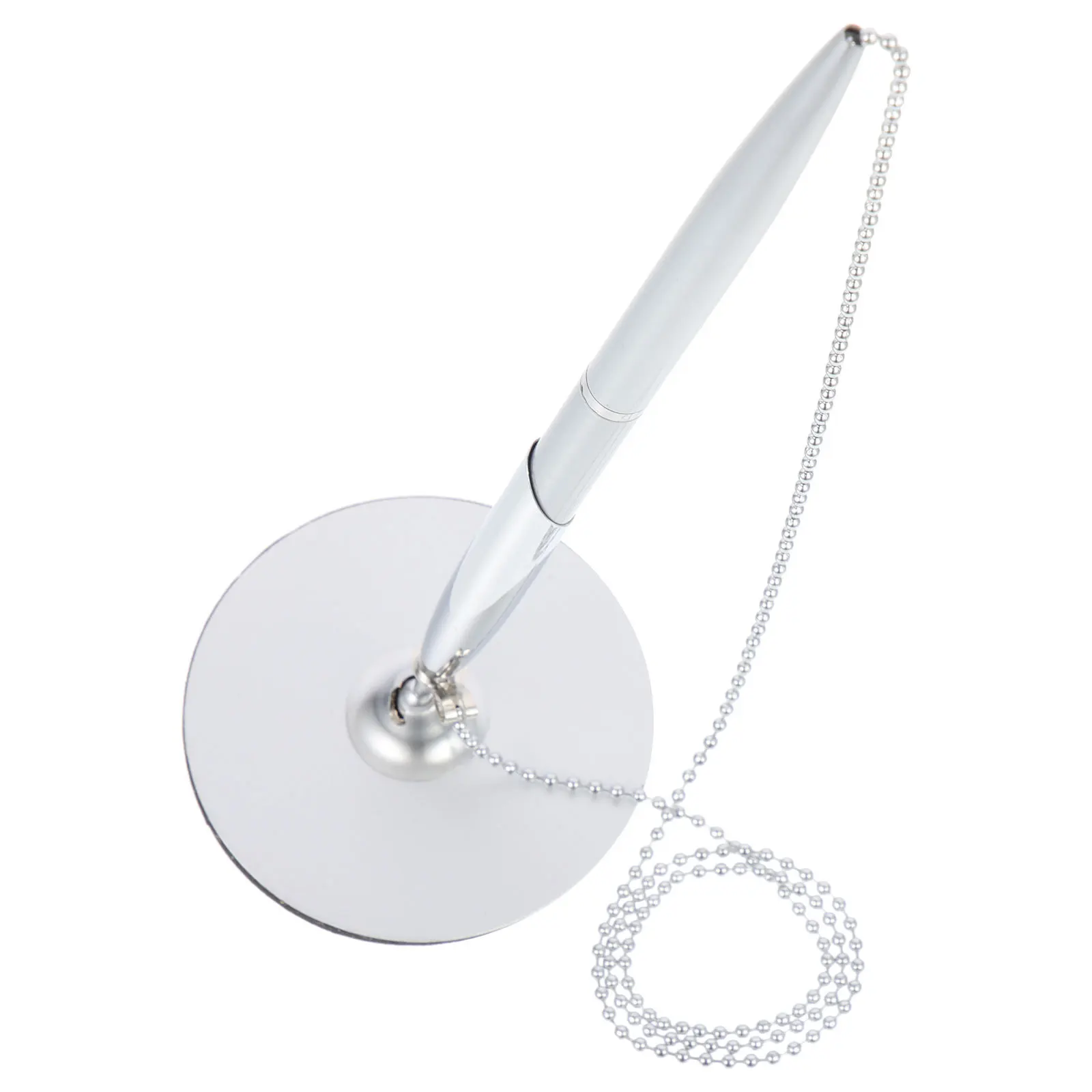 

Настольный знак, офисная ручка для подписи, цепочка, износостойкая, гладкая, для письма, вертикальный стол, фиксированная подставка, шариковая ручка