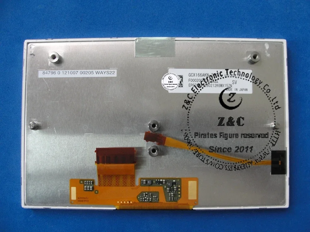 

GCX166AKN-T04 GCX166AKN-T03 ES070A EP070GA Brand New Original 7 inch LCD for Car GPS Navigation System