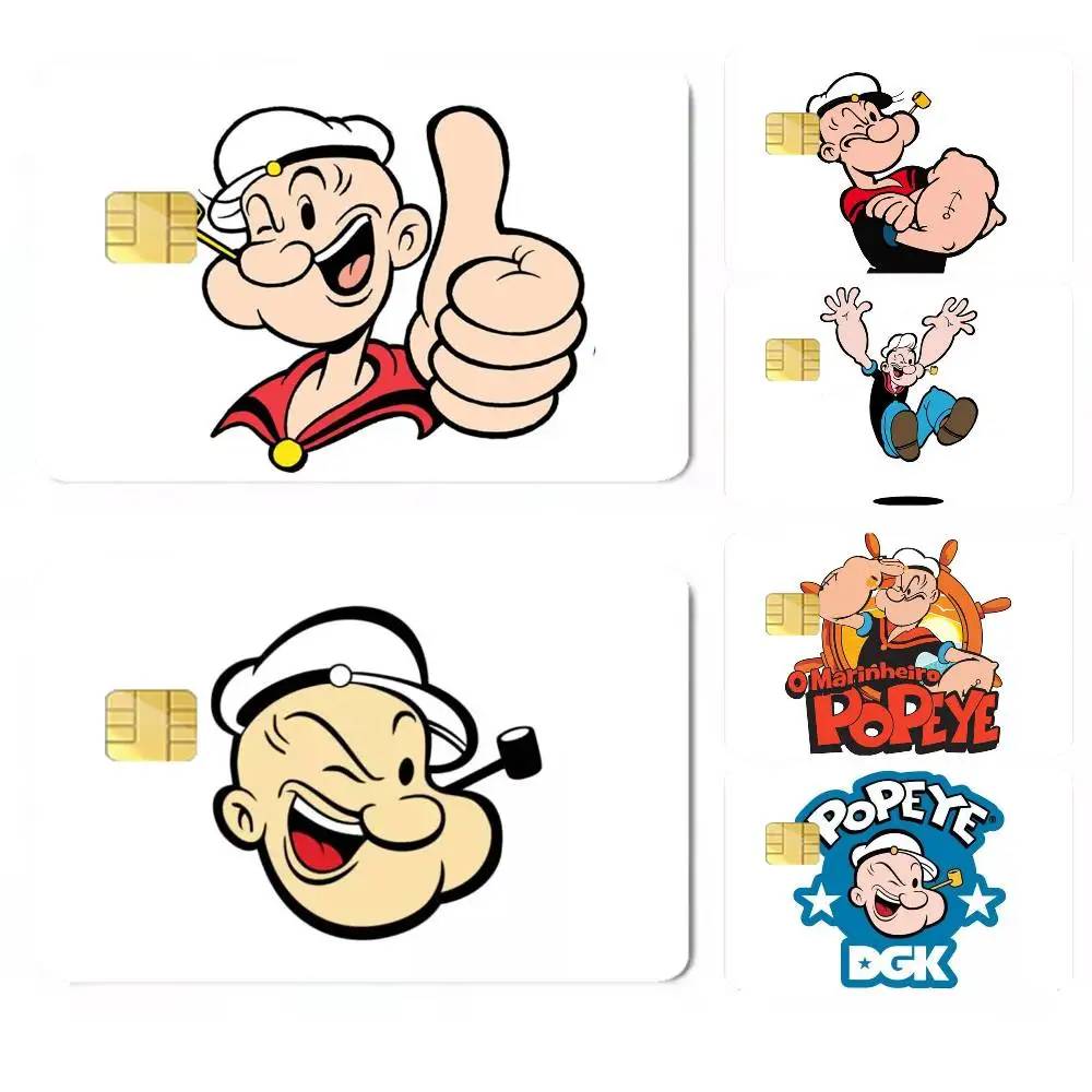 The Hot-t Cartoon-n Popeyes Credit Card HD Stickers Premium matte film effectively prevents fingerprints and daily abrasion.