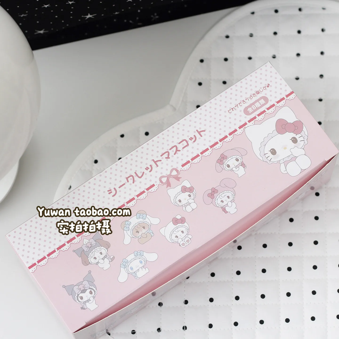 Sanrio Mikko Illustration Blind Box Hello Kitty Cinnamoroll Kuromi Kawaii Character Model Collectible Toy Desk Decoration Gifts view 4