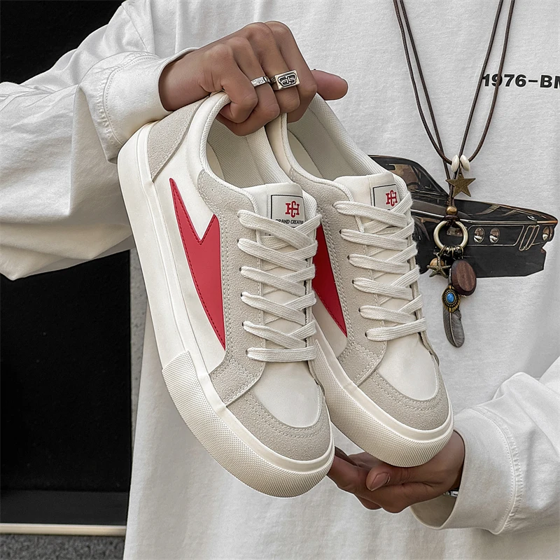 

2025 New Men's Board Shoes,sneakers,skate shoes,Casual Shoes Cushioned Elegant Street-Style Lightweight Non-Slip Daily Wear