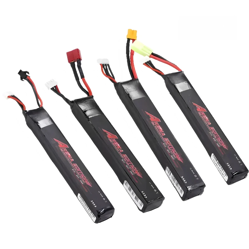 

7,4 В 11,1 В 25C литиевая аккумуляторная батарея для MP9 PDX Soft Bullet Toy Gun Battery SR16 XT30/SM/Oda Palace Plug