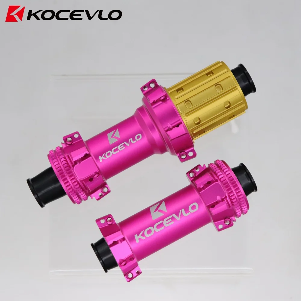 KOCEVLO Road Disc hub 36T Star Ratchet 24 Hole Straight pull Center Lock Disc Road Bike Hub for Shimano/Sram XDR 12 Speed