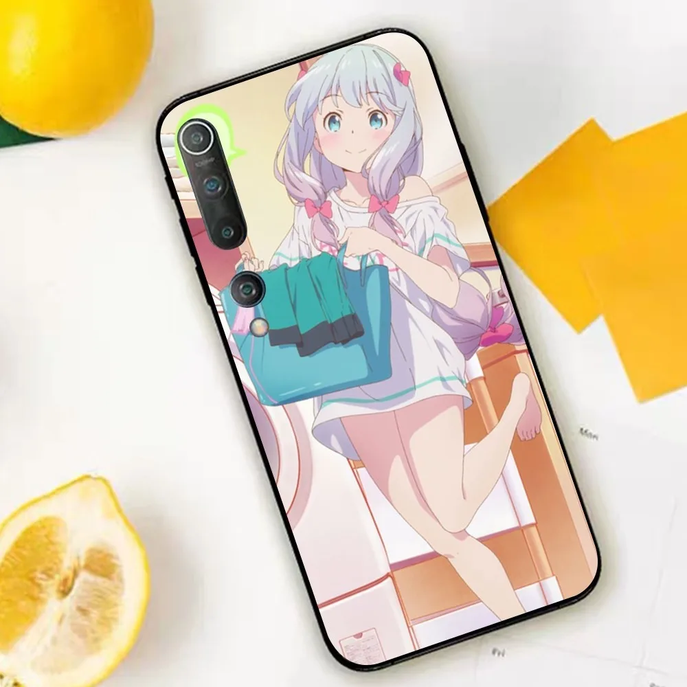 Cute Girl Izumi Sagiri Phone Case For Xiaomi Mi 5X 8 9 10 11 12 Lite Pro 10T PocoX3pro PocoM3 Note 10 Pro Lite