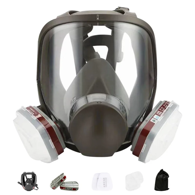 Anti-Fog 6800 Gas Mask Industrial Painting Spraying Respirator Safety Work Filter Dust Proof Full Face Formaldehyde Protection