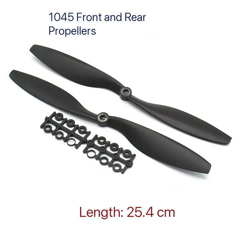 Modellflugzeug 1045, umdrehbarer Propeller, 25,4 cm, geeignet für Quadrocopter, mehrachsige Drohnen mit mehreren Rotoren