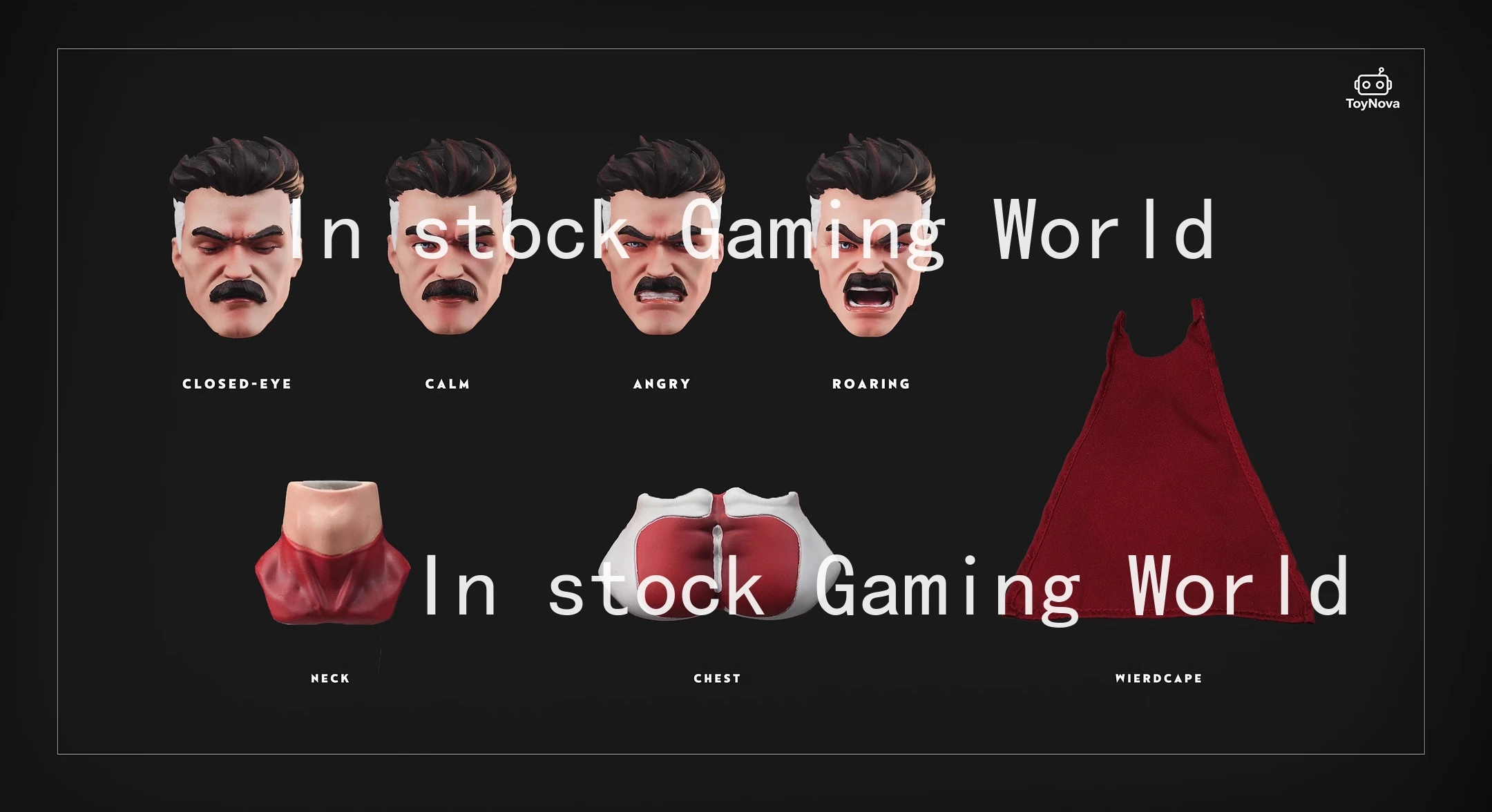 

ZOOMRIG ZR-001 Omni-Man Anime Action Figures Invincible Figurine Mark Grayson Statue PVC figures Model Joint Movable toys gifts