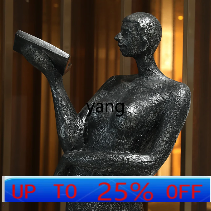 

LH Large Book Character GRP Sculpture Library Hotel Sales Office Hall Floor Ornaments